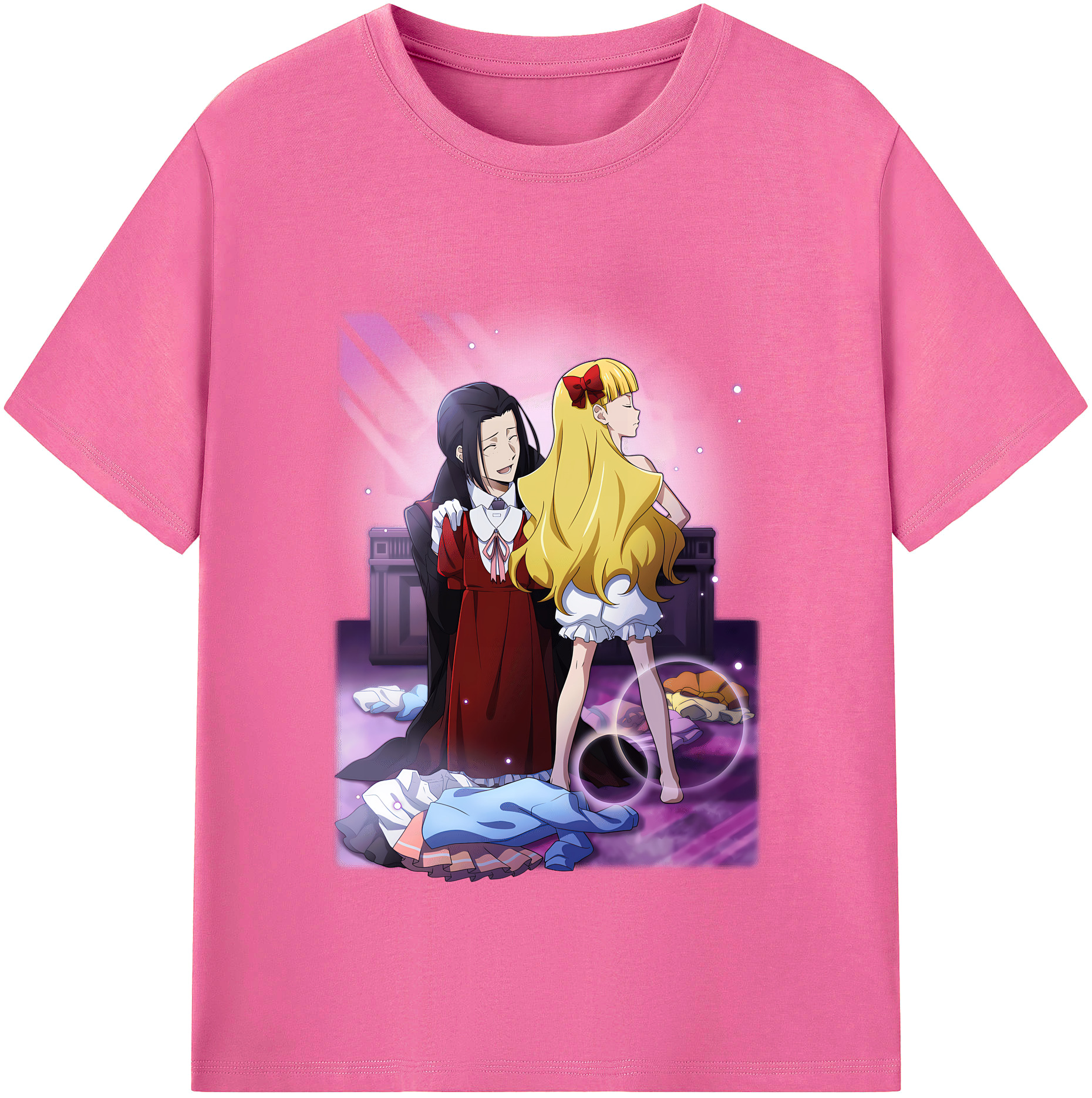 （画像用） 文豪ストレイドッグス Bungo Stray Dogs レディースカジュアルプリントTシャツ（綿100％）